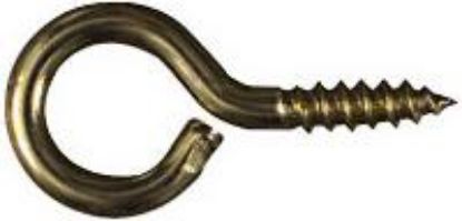 Picture of Screw-eye Brass #12 1-3/16"