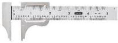 Picture of Slide Caliper Stainless-Steel 5"