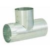 Picture of Galvanized-Steel Furnace-Pipe Tee 4"