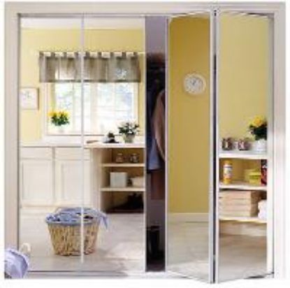Picture of 30 x 80-1/2 White Mirror Door