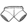 Picture of Pull-Elbow 3/4" Rigid Corner