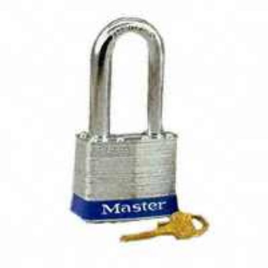 Picture of 1-1/2" Laminated Long-Shackle Keyed-Padlock