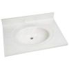 Picture of 31 x 22 WHT/WHT Vanity Top