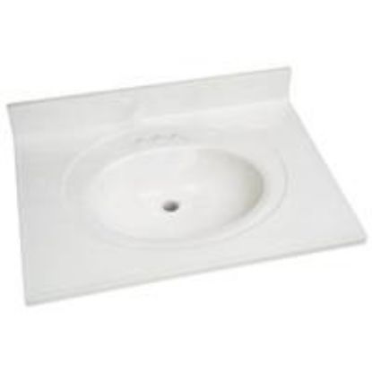 Picture of 31 x 22 WHT/WHT Vanity Top