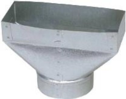 Picture of Air-Duct Register-Boot 4 x 10-6 Standard