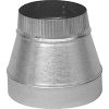 Picture of Galvanized-Steel Furnace-Pipe Reducer 4" X 3"