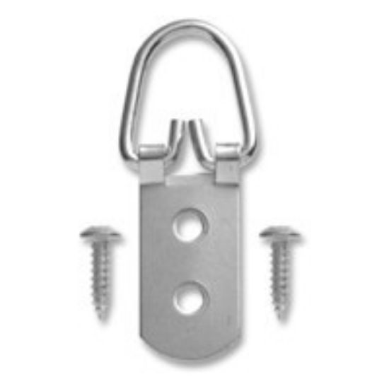 Picture of Picture-Hanger D-Ring Zinc-Plated 2-Hole
