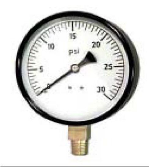 Picture of 2-1/2" 60# Liquid-Filled GAUGE