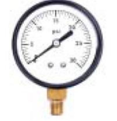Picture of Pressure-Gauge Low 30# 2-1/2" 1/8"