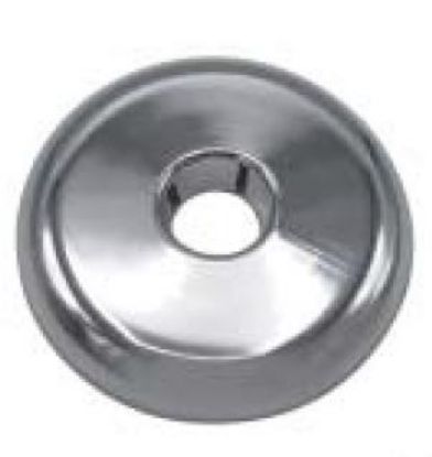 Picture of 1" Copper PLASTIC Floor-&-Ceiling Pipe-Escutcheon