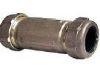 Picture of 3/8" LONG Wrought-Brass Slip-Coupling