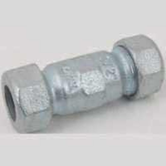 Picture of 1/2 X 4.250" Long Galvanized Steel Compression-coupling Imported