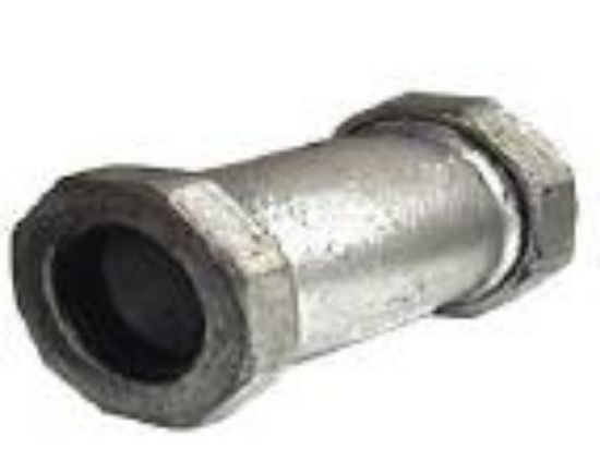 Picture of 1-1/2" X 5" Long Galvanized Steel Compression-coupling I