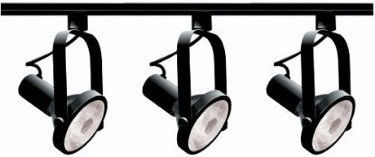 Picture of PAR-30 Black Gimbal-Ring Track-Light-Kit