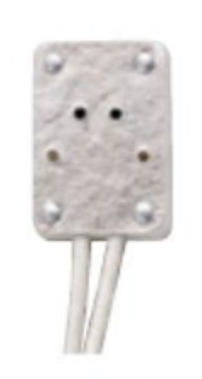 Picture of MR-16 Bi-Pin Lamp-Socket GY6.35 Base w/6" Leads