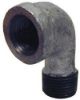 Picture of Galvanized-Plumbing Malleable-Iron Galvanized-Finish Street-Elbow 90° 1-1/2"