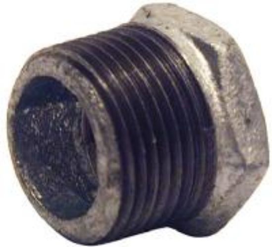 Picture of 3/4 X 1/4 Galvanized Steel Hex-Bushing