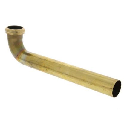 Picture of Tubular-brass Waste-bend Slip-joint Rough-brass 1-1/2"