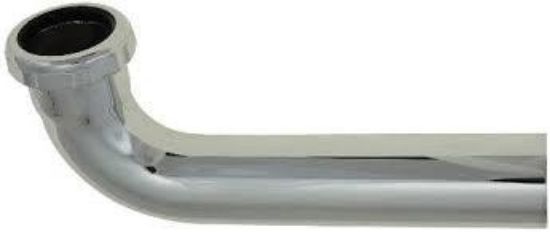 Picture of Tubular-brass Waste-bend Slip-joint Chrome-plated 1-1/2"