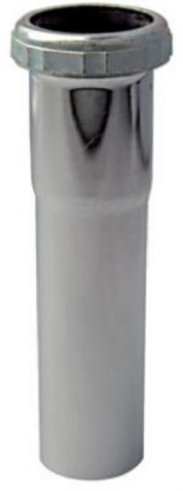 Picture of Tubular-brass Slip-joint Extension-tube Chrome-plate 1-1/4" X 6"