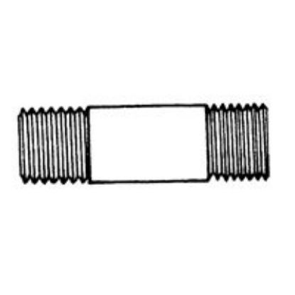 Picture of Pipe-Nipple Chrome-Plated 3/8" x 4"