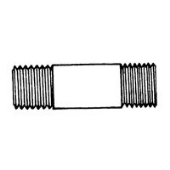 Picture of Pipe-Nipple Chrome-Plated 1/2" x 4"