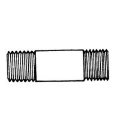 Picture of Pipe-Nipple Chrome-Plated 1/2" x 4-1/2"