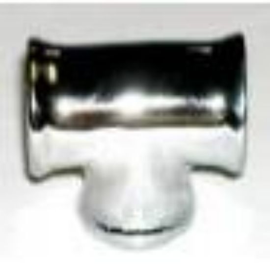 Picture of Chrome Straight-Tee 1/2"
