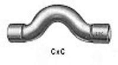 Picture of Cross-over Coupling C X C 3/4"