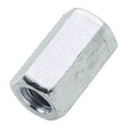 Picture of Rod-Coupling Coupling-Nut Threaded-Rod Mild-Steel 5/8"-11