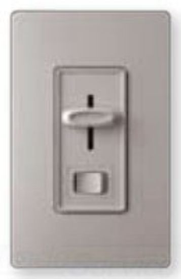 Picture of Gray 3-Way Lighting-Dimmer Slide-Type