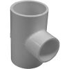 Picture of 2" x 2" X 1-1/2" Reducing-Tee S X S X S Schedule-40 PVC
