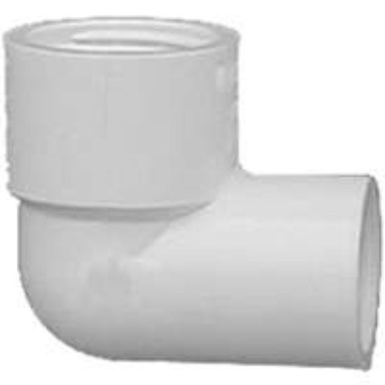 Picture of 1 X 1/2" 90°-Elbow S X FPT Schedule-40 PVC