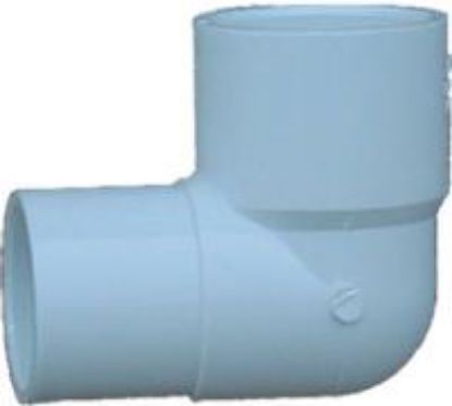 Picture of PVC-Plumbing Schedule-40 2 90°-Elbow Street-Type Spigot X S