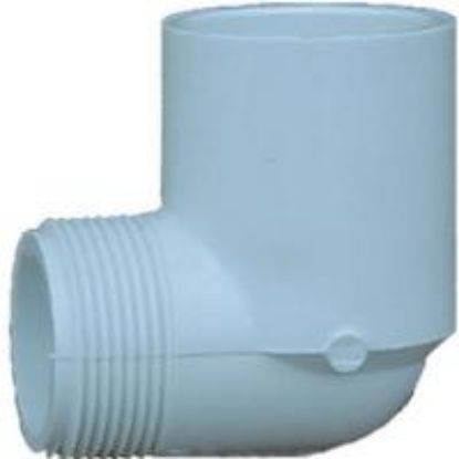 Picture of 2 90°-Elbow Street-Type MPT X S Schedule-40 PVC