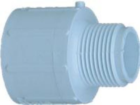 Picture of PVC-Plumbing Schedule-40 1" Male-Adapter MPT X S