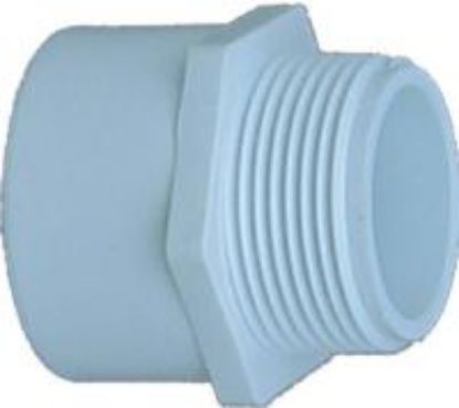 Picture of PVC-Plumbing Schedule-40 1-1/4" Male-Adapter MPT X S