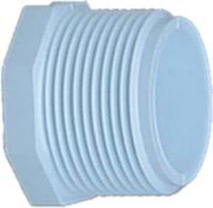 Picture of PVC Schedule-40 Plug MIP 1-1/2"