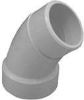 Picture of PVC-Plumbing Schedule-40 DWV-Rated 1-1/2" Eighth-Bend STREET