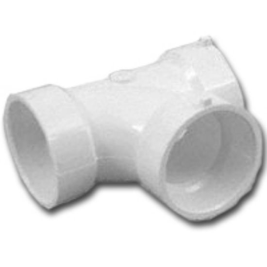 Picture of PVC-Plumbing Schedule-40 DWV-Rated 4 Sanitary-Tee
