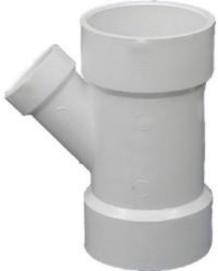 Picture of 4 Wye Schedule-40 DWV-Rated Pvc