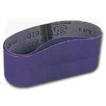 Picture of Resin-Bond Cloth Sanding-Belt Purple P50Y 3" x 18"