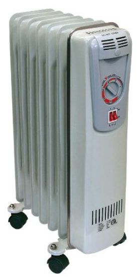 Picture of Radiator with Thermostat Oil-Filled Heater