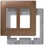Picture of Copper 2-Gang Plastic Wall-Plate