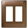 Picture of Copper 2-Gang Plastic Wall-Plate