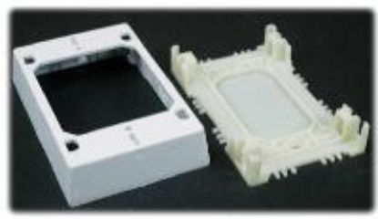 Picture of Single White Switch/Out Box