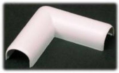 Picture of Cord-Cover 90° Flat Elbow White