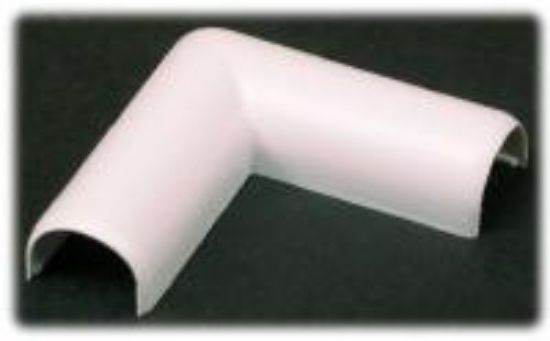Picture of Cord-Cover 90° Flat Elbow White