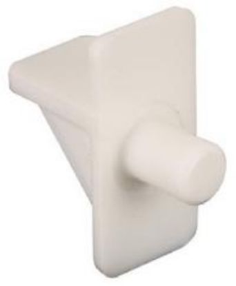 Picture of Shelf-Peg Plastic White