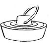 Picture of Tub-Stopper Vinyl 1-1/2" > 2"